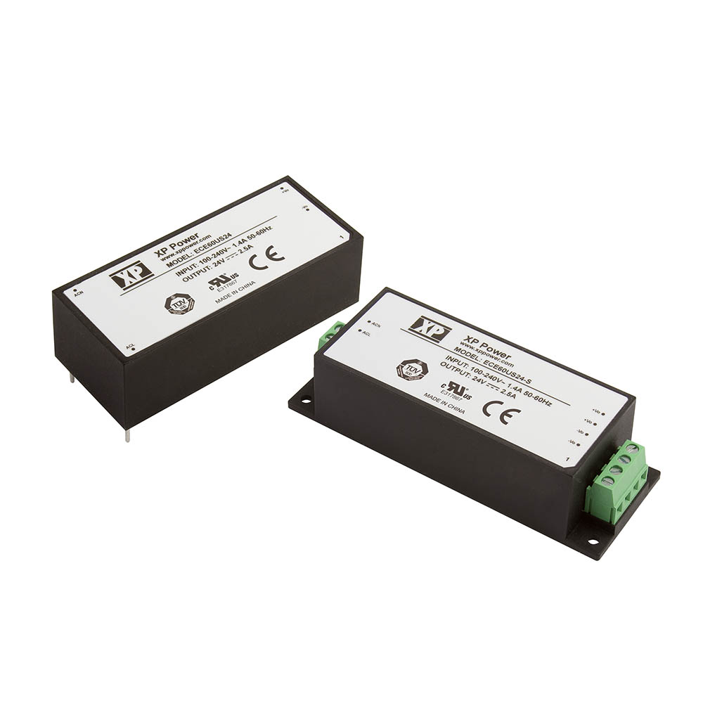 60 Watt AC-DC Power Supplies