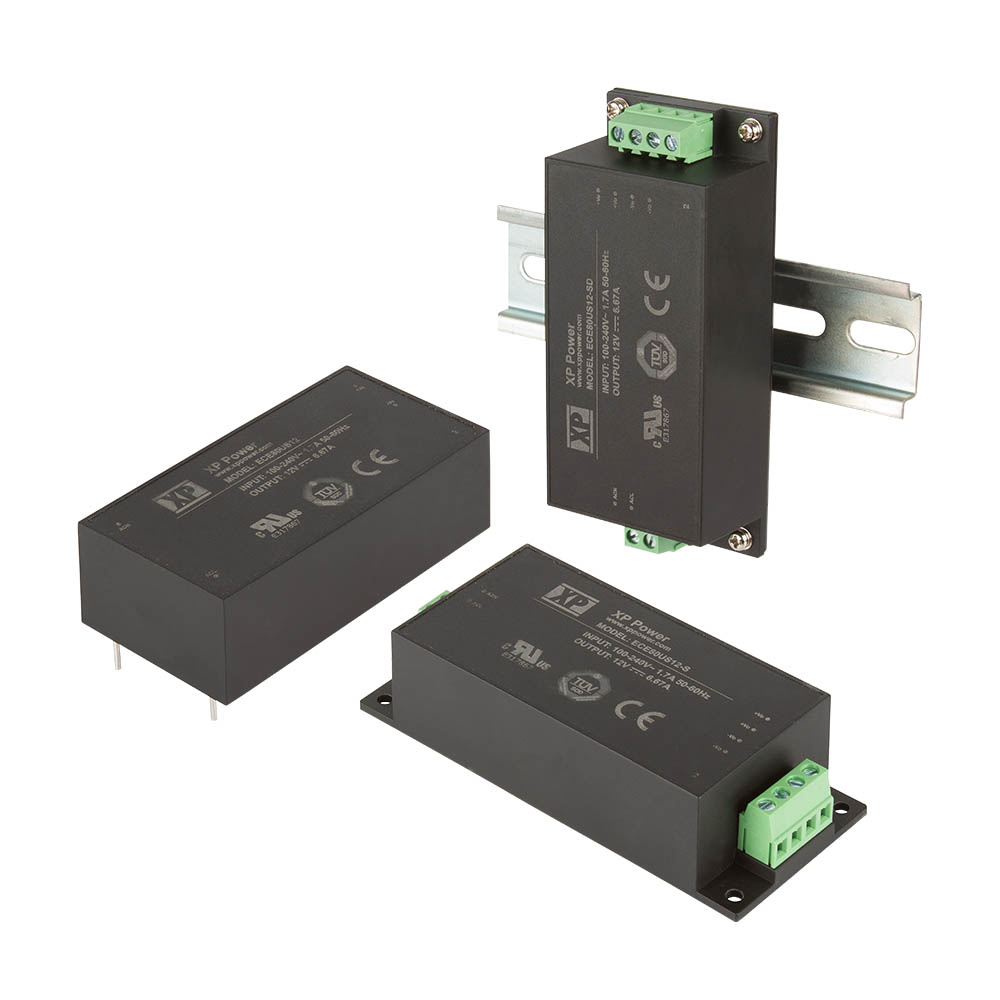 80 Watt AC-DC Power Supplies